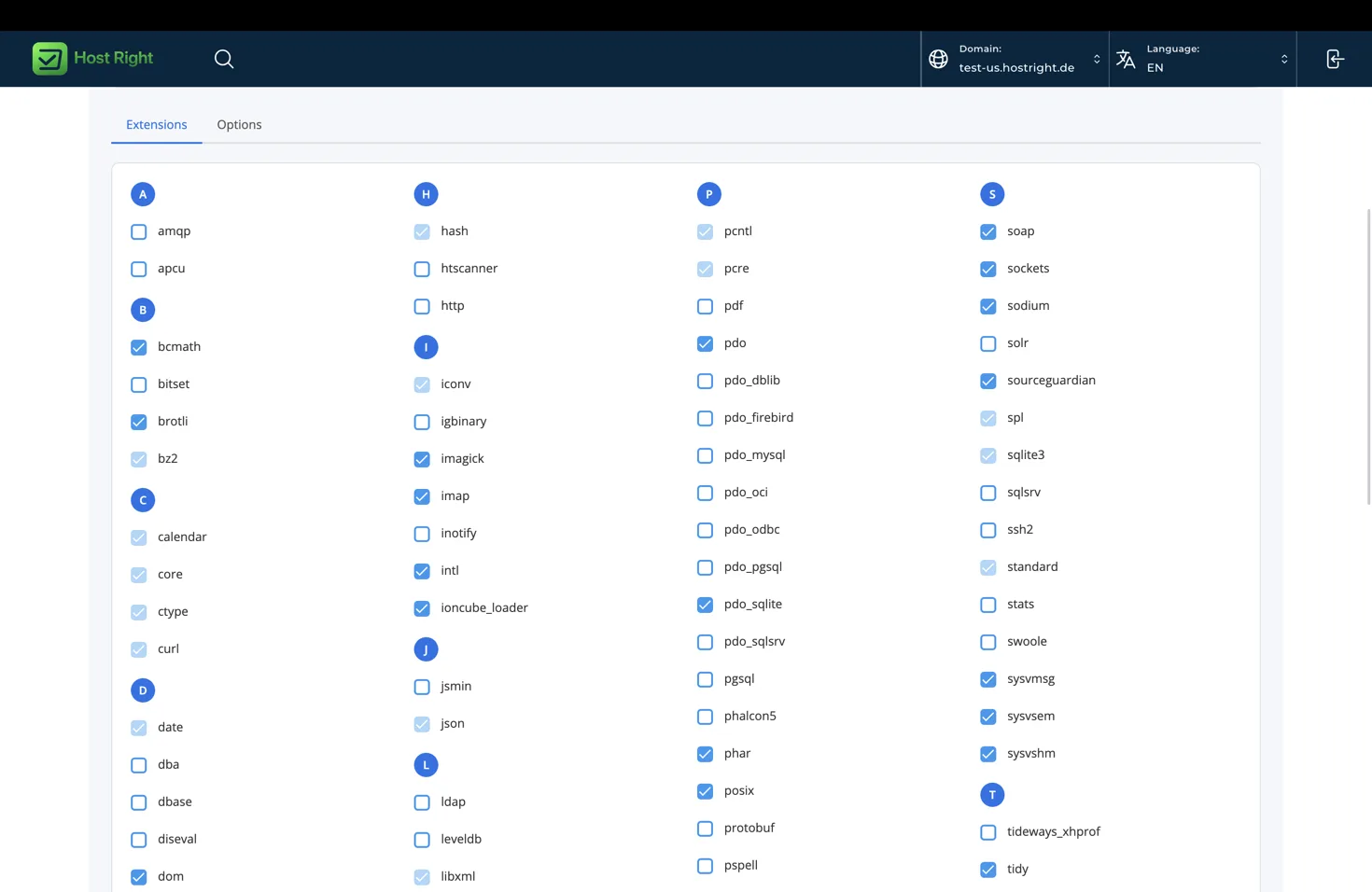 PHP Selector extensions
