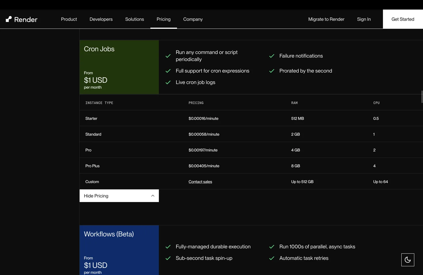 Heroku managed data services pricing